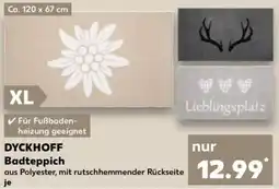 Kaufland DYCKHOFF Badteppich Angebot