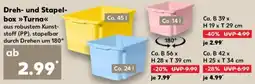 Kaufland Dreh- und Stapelbox Turna Angebot