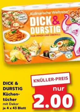 Kaufland DICK & DURSTIG Küchentücher Angebot