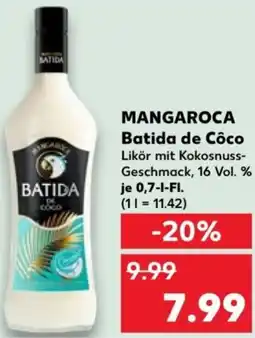 Kaufland MANGAROCA Batida de Côco Angebot