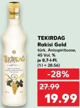 Kaufland TEKIRDAG Rakisi Gold Angebot