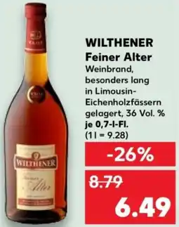 Kaufland WILTHENER Feiner Alter Angebot
