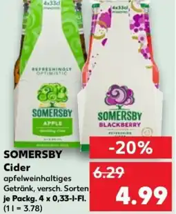 Kaufland SOMERSBY Cider Angebot