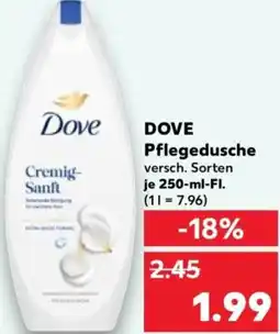 Kaufland DOVE Pflegedusche Angebot