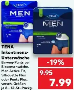 Kaufland TENA Inkontinenz Unterwäsche Angebot