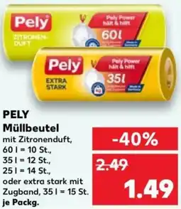 Kaufland PELY Müllbeutel Angebot