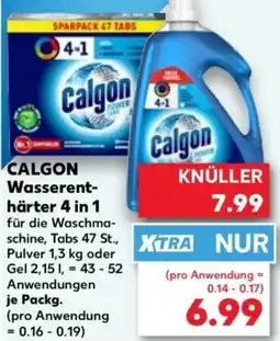 Kaufland CALGON Wasserenthärter 4 in 1 Angebot