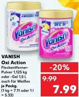 Kaufland VANISH Oxi Action Angebot