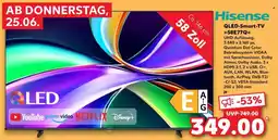 Kaufland Hisense QLED-Smart-TV 58E77Q Angebot