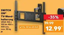 Kaufland SWITCH ON TV-Wandhalterung Angebot