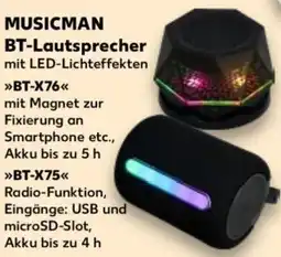 Kaufland MUSICMAN BT-Lautsprecher Angebot