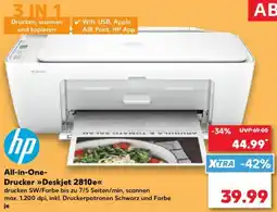 Kaufland hp All-in-One Drucker Deskjet 2810e Angebot