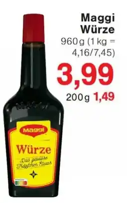 Wiglo Wunderland Maggi Würze Angebot