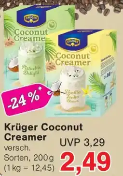 Wiglo Wunderland Krüger Coconut Creamer Angebot