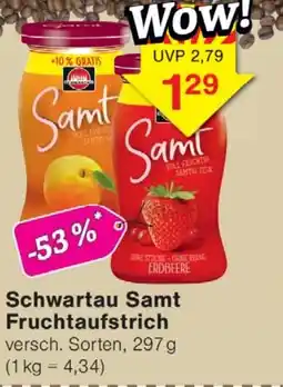Wiglo Wunderland Schwartau Samt Fruchtaufstrich Angebot