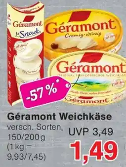 Wiglo Wunderland Géramont Weichkäse Angebot
