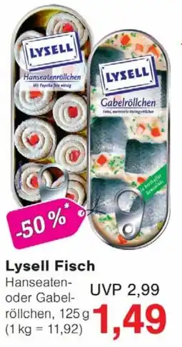 Wiglo Wunderland Lysell Fisch Hanseaten- oder Gabelröllchen Angebot