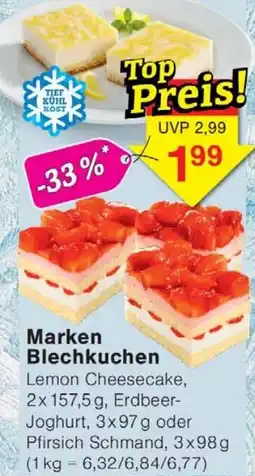 Wiglo Wunderland Marken Blechkuchen Angebot