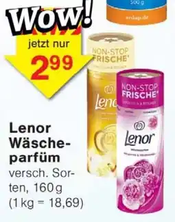 Wiglo Wunderland Lenor Wäscheparfüm Angebot