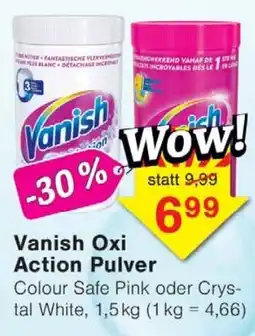 Wiglo Wunderland Vanish Oxi Action Pulver Angebot