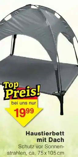 Wiglo Wunderland Haustierbett mit Dach Angebot