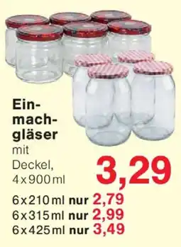 Wiglo Wunderland Einmachgläser Angebot