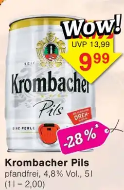 Wiglo Wunderland Krombacher Pils Angebot