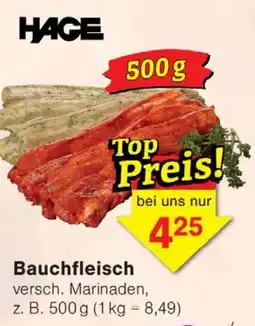 Wiglo Wunderland HAGE Bauchfleisch Angebot