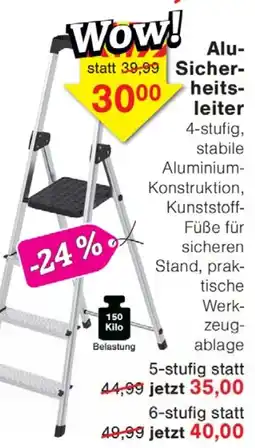 Wiglo Wunderland Alu-Sicherheitsleiter Angebot