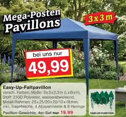 Wiglo Wunderland Easy-Up-Faltpavillon Angebot