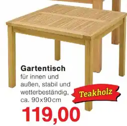 Wiglo Wunderland Gartentisch Angebot