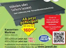 Wiglo Wunderland Kassetten- Markise 300x250 cm Angebot