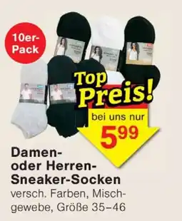 Wiglo Wunderland Damen- oder Herren- Sneaker-Socken Angebot