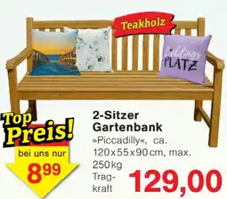 Wiglo Wunderland 2-Sitzer Gartenbank Angebot