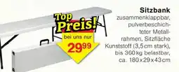 Wiglo Wunderland Sitzbank Angebot