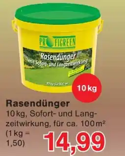 Wiglo Wunderland PROFIGREEN Rasendünger Angebot