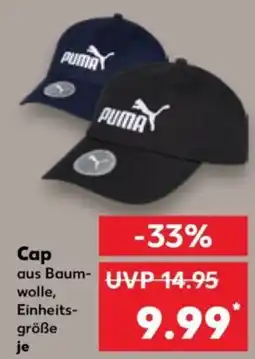 Kaufland PUMA Cap Angebot