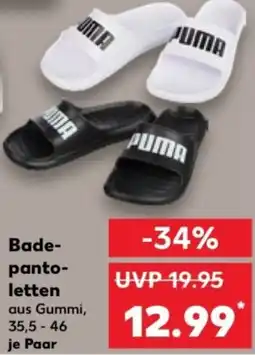 Kaufland PUMA Badepantoletten Angebot