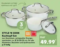 Kaufland STYLE 'N COOK Kochtopf-Set Angebot