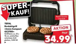 Kaufland TEFAL Kontaktgrill Inicio Compact GC270D Angebot