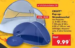 Kaufland CRIVIT Pop-up- Strandmuschel Angebot