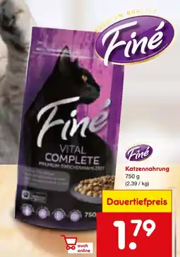 Netto Marken-Discount Fine Katzennahrung Angebot