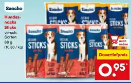 Netto Marken-Discount Sancho Hundesnacks Sticks Angebot