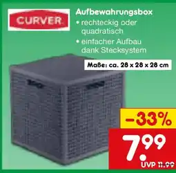Netto Marken-Discount CURVER Aufbewahrungsbox Angebot