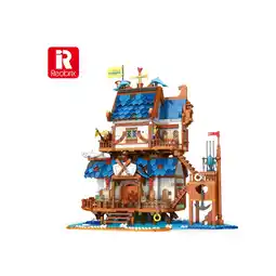 Netto Marken-Discount Reobrix 66007 Fishing House Klemmbaustein Haus 2450 Teile ab 14 Angebot