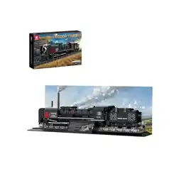 Netto Marken-Discount Reobrix 66801 Dampflokomotive Klemmbaustein Zugmodell 1546 Teile ab 14 Angebot
