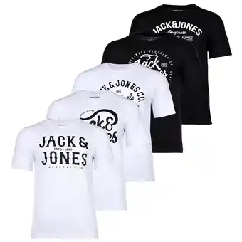 Netto Marken-Discount JJLEOGRA TEE CREW NECK 5PK Herren T-Shirt Angebot