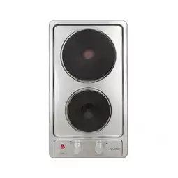 Netto Marken-Discount Appetito Domino Elektrokochfeld 2 Platten 3000 Watt Edelstahl Angebot