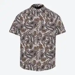 NKD Herren-Kurzarmhemd mit Paisley-Muster Angebot