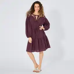 NKD Damen-Kleid mit Spitze am Ausschnitt Angebot